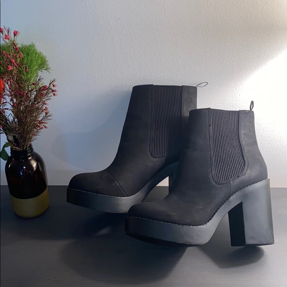 H&M High Heeled Ankle Boots